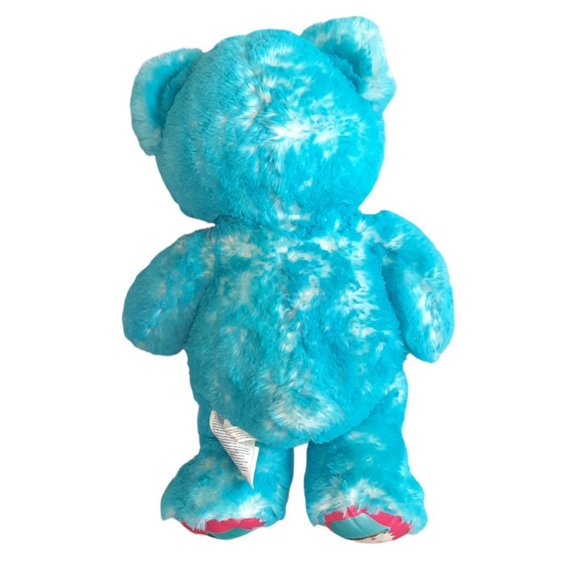 2017 Build A Bear BAB Cupcake Blue Bear Plush Stuffed Toy 16" - Picture 6 of 7